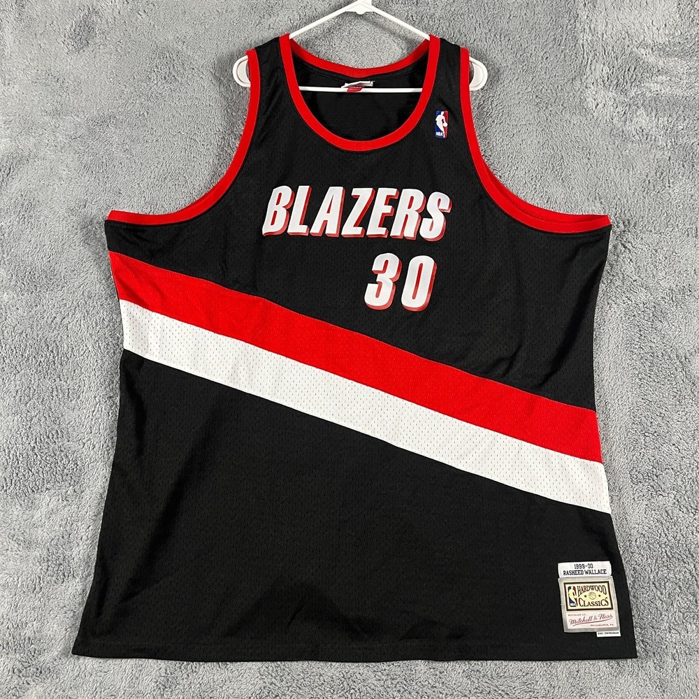 Mitchell & Ness NBA Swingman Jersey 4XLT Trail Blazers 99 Rasheed Wallace